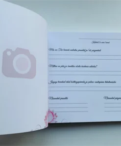 Pulmaraamatu foto ja küsimuste leht